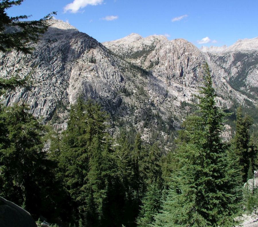Above Matterhorn Canyon